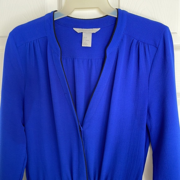 H&M Conscious Blue Long Sleeve Dress - Picture 5 of 7